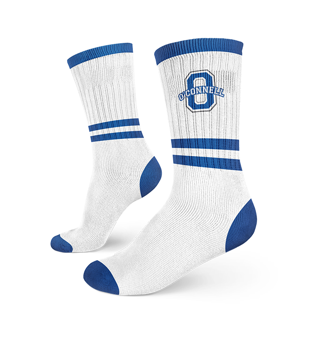 Customized Branded Athletic Crew Socks