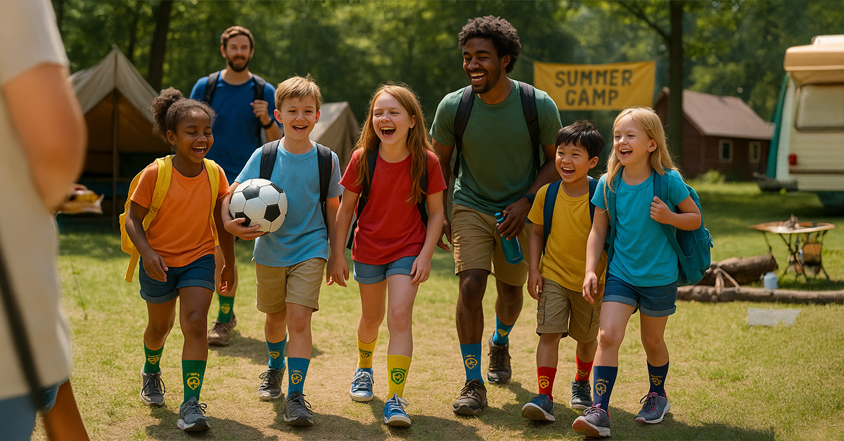 Why Custom Socks Are the Perfect Fit for Summer Schools and Camps