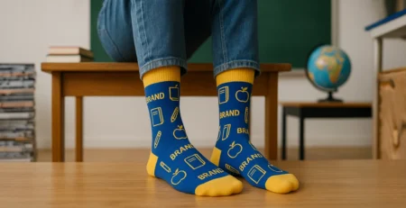 Pourquoi les chaussettes personnalisées sont votre atout imparable pour la rentrée scolaire