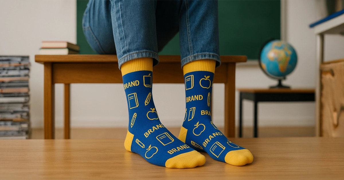 Pourquoi les chaussettes personnalisées sont votre atout imparable pour la rentrée scolaire