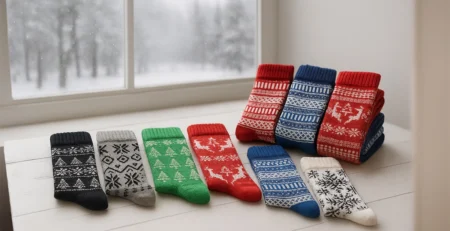 Enveloppé de Chaleur : Chaussettes Personnalisées & Chaussettes avec Logo pour la Saison d’Hiver